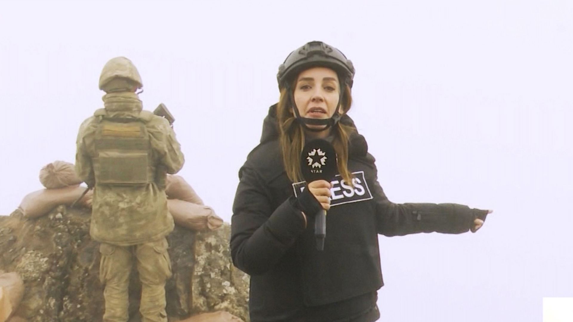 Star Haber Genel Yayın Yönetmeni Nazlı Çelik Irak'ın Kuzeyindeki Zap Vadisi'ne Girdi!