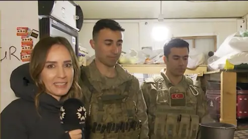 Star Haber Genel Yayın Yönetmeni Nazlı Çelik Üs Bölgesi Sinat Haftanin'de! Star Haber Genel Yayın Yönetmeni Nazlı Çelik Üs Bölgesi Sinat Haftanin'de!