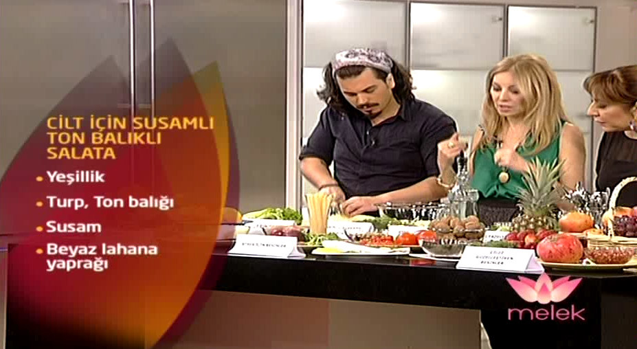 Cilt için ton balıklı salata