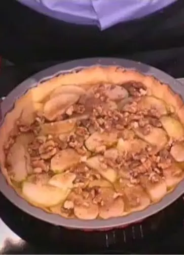 Elmalı Cevizli Tart Elmalı Cevizli Tart