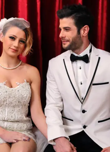 Gizem Karaca gelinlik giydi... Gizem Karaca gelinlik giydi...