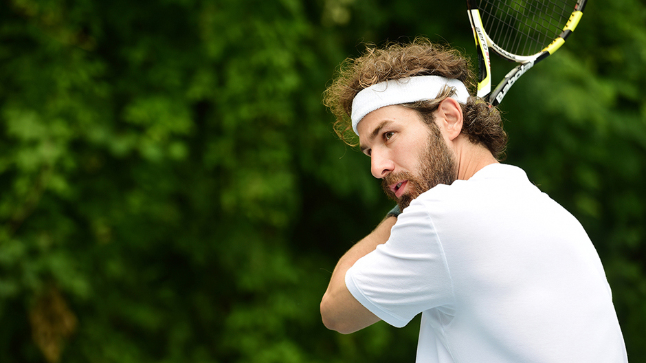 Benim Tatlı Yalanım’ın yakışıklısı Furkan Palalı tenis dersinde