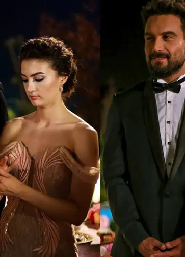 Burcu Özberk'in nişan elbisesi çok konuşuldu! Burcu Özberk'in nişan elbisesi çok konuşuldu!