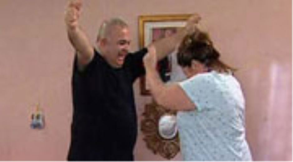 Gülşen ve Lütfü'nün sevinci