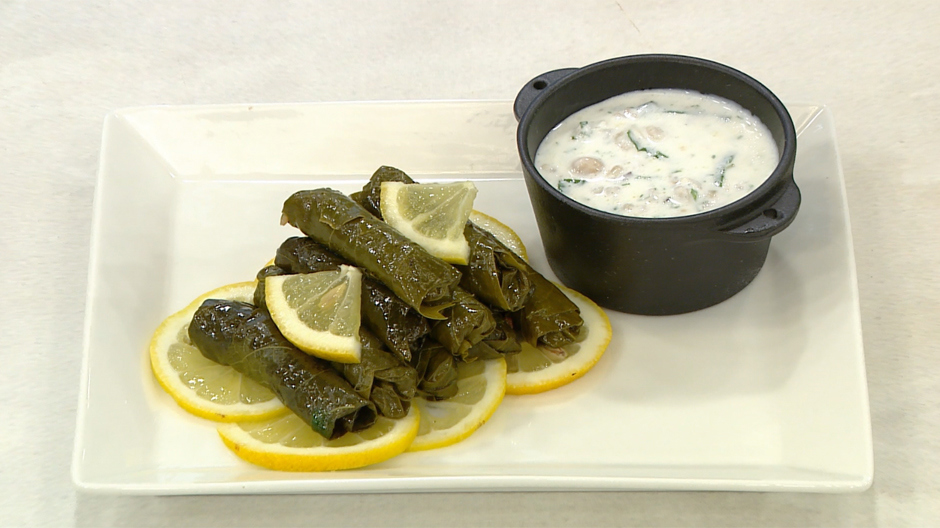 Vişneli Yaprak Sarması ve Ayran Aşı Çorbası Tarifi