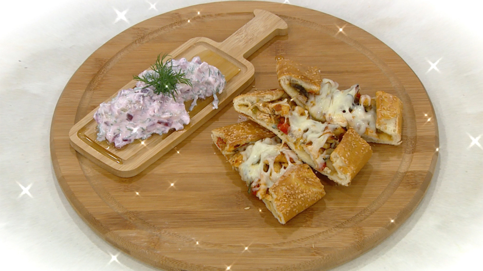 Mantarlı Tavuklu Pide Tarifi