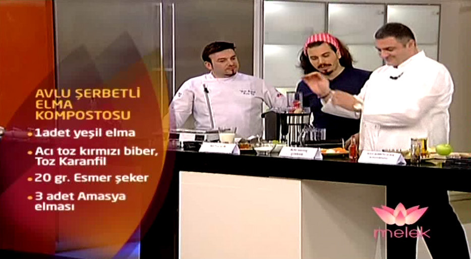 Avlu Şerbetli Elma Kompostosu