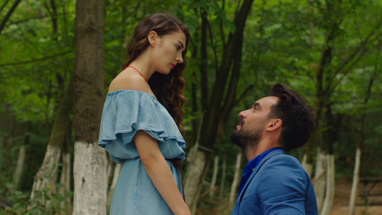 'Ben sana aşığım...'